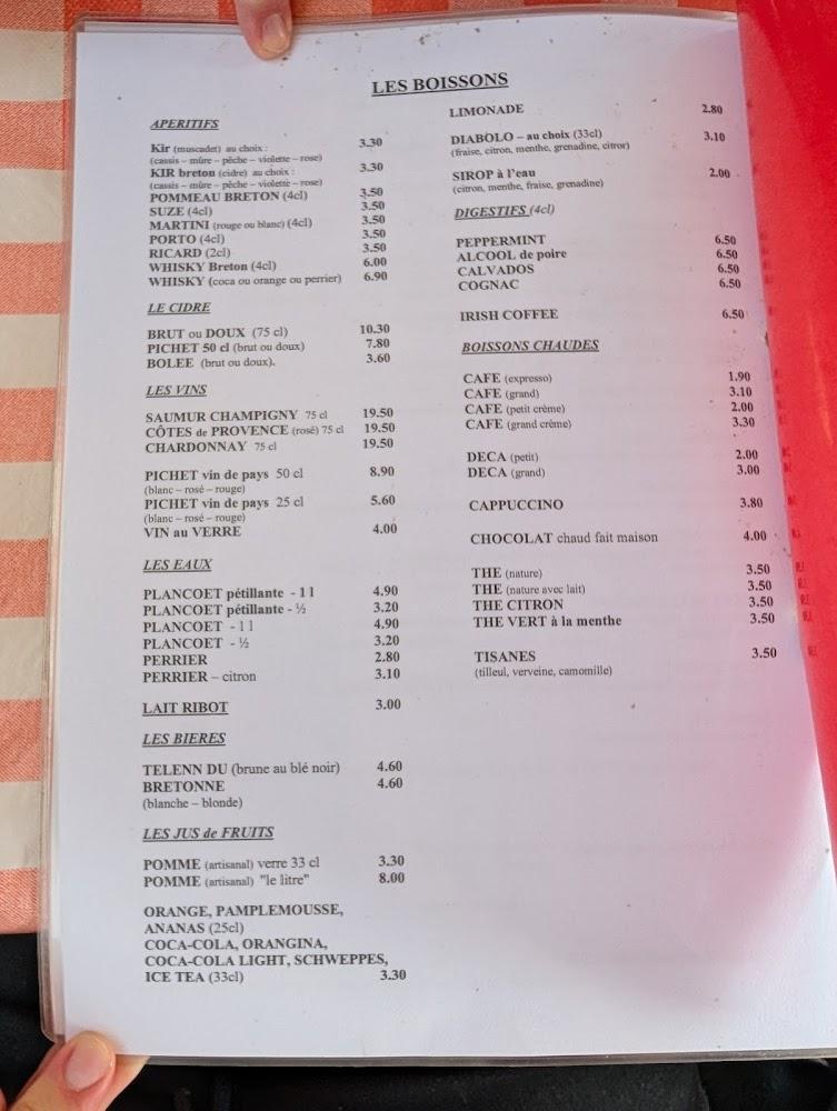 La Potion Magique - Menu Image 1